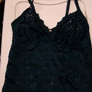 Buckle brand lace top